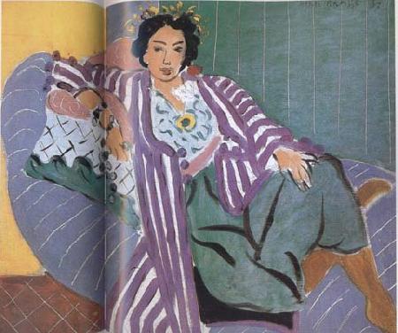 Henri Matisse Small Odalisque in a Violet Dress (mk35)